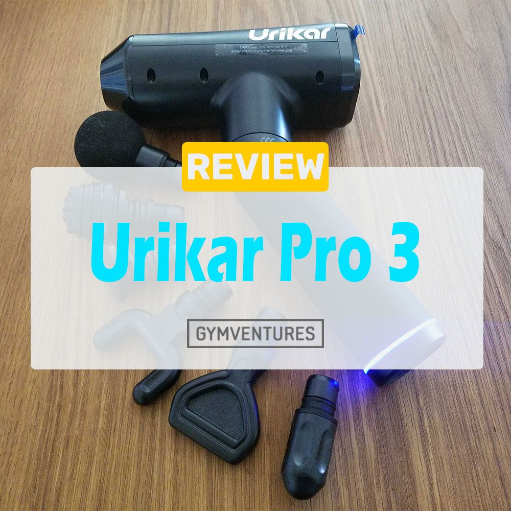 Examen du pistolet de massage Urikar Pro 3