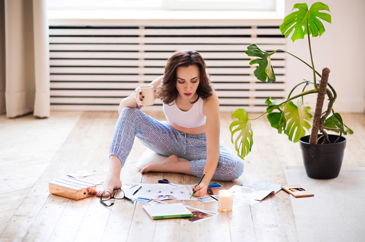 Essayez un Mood Board pour vos résolutions de remise en forme et de bien-être cette année